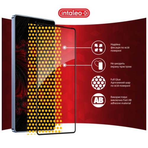 Скло захисне Intaleo Full Glue Infinix Note 40 4G Black (1283126594915)