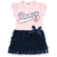 Плаття дитяче Breeze з багатошаровою спідницею "Dance" (8754-98G-peach)