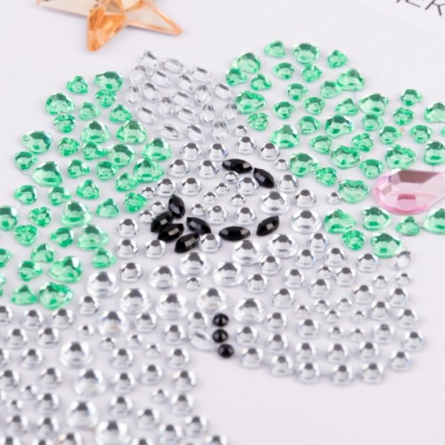 Набір для творчості Santi Unicorn аплікація зі страз самоклеючих 9.5х15 см (742537)