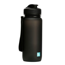 Пляшка для води Line Art Flores 650 мл чорний (60014218LA-01)