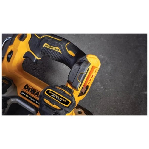 Стрічкова пила DeWALT 18В XR Li-lon, 46-116 м/хв, кейс TSTAK (бкз АКБ та ЗУ) (DCS377NT)