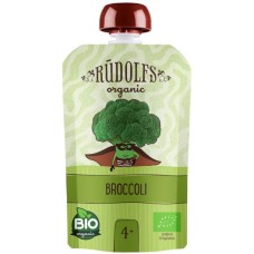 Дитяче пюре Rudolfs органічне броколі 4+, 90 г (4751017943113)