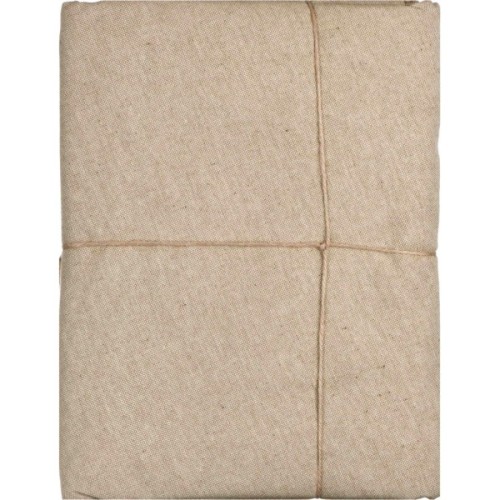 Скатертина Ardesto Oliver, 100% бавовна, шоколад 136х180 см (ART08OR)