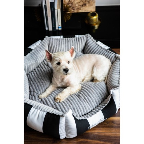 Лежак для тварин Chloe's Home Monte Carlo M чорний (CLH0014)