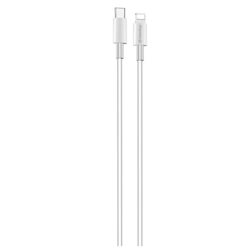 Дата кабель USB-C to Lightning 1.0m 3A white ColorWay (CW-CBPDCL032-WH)
