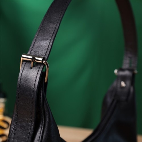 Сумка Shvigel З натуральної шкіри Чорна (22834)