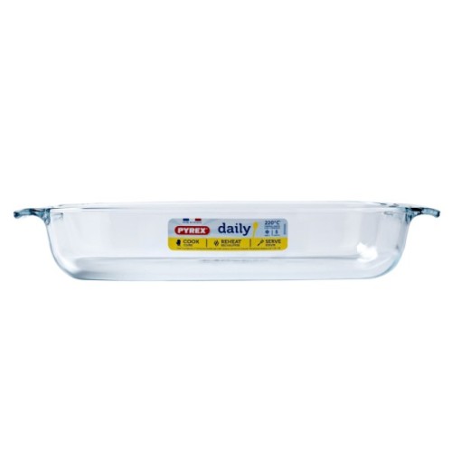 Форма для випікання Pyrex Daily прямокутна 35 х 23 х 6 см 2.7 л (231B000/3646)