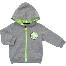 Кофта дитяча Miniworld на блискавці (16117-86B-gray)