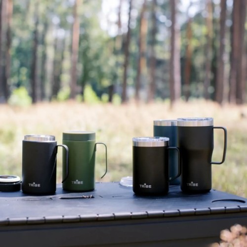 Термокружка Tribe Travel Mug 600 мл black (T-FA-0034-black)