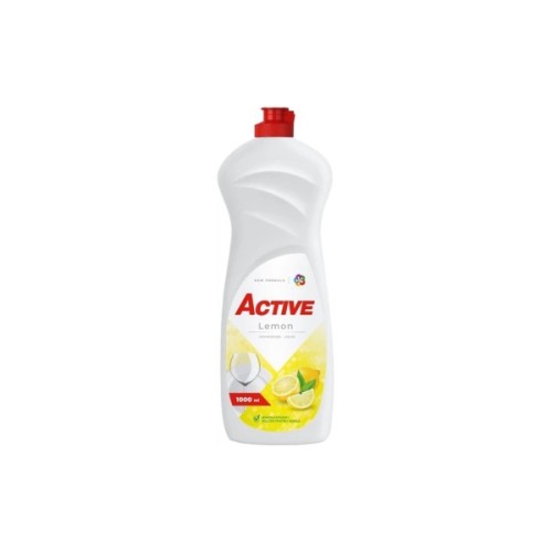 Засіб для ручного миття посуду Active PR Dishwashing Lemon 1 л (4820196010371)