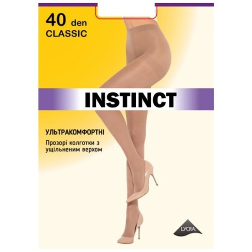 Колготи Instinct Classic 40 Den Natural - 3 (4823121007262)