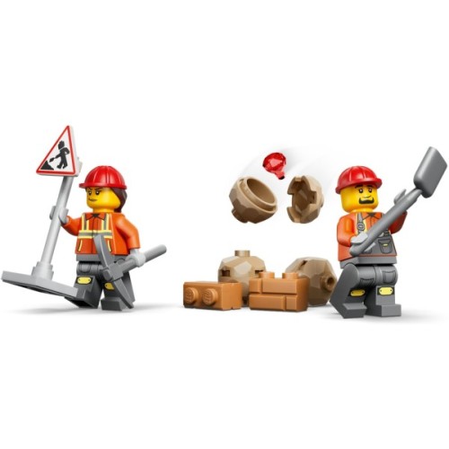 Конструктор LEGO City Жовтий екскаватор-навантажувач (60480)