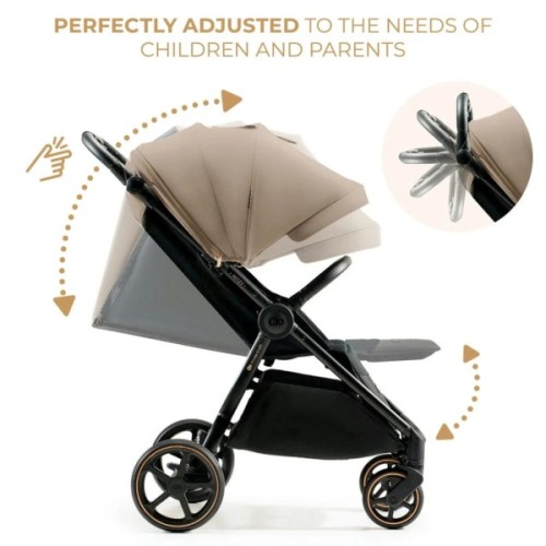 Коляска Kinderkraft Mitzy Linen Beige (KSMITZ00BEG0000) (5902533924356)