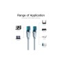 Патч-корд 2м, UTP cat 5e RJ-45 blue Vention (VAP-A10-S200)