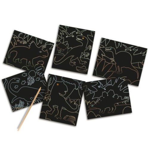 Набір для творчості Ses Creative Гратаж Дивовижні динозаври (14285S)