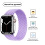 Ремінець до смарт-годинника Armorstandart Braided Solo Loop для Apple Watch 49/46/45/44/42 (Series 1-3) Lavender Grey Size 8 (160 mm) (ARM64911)