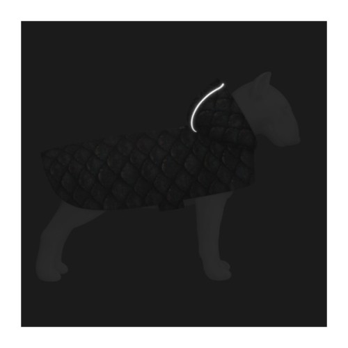 Дощовик для тварин WAUDOG Clothes з капюшоном "Луска" XL (359-0179)