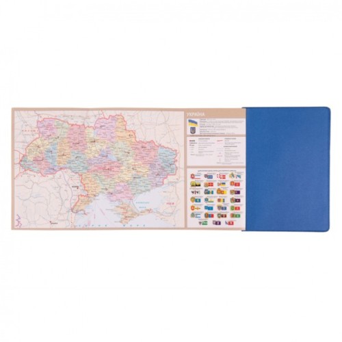 Тижневик Leo planner датований 2025 Identico 12x20 см синій (252512)