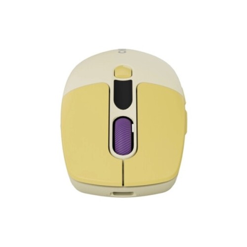 Мишка Canyon MW-26 LCD Silent Wireless/Bluetooth Yellow (CNS-CMSW26Y)