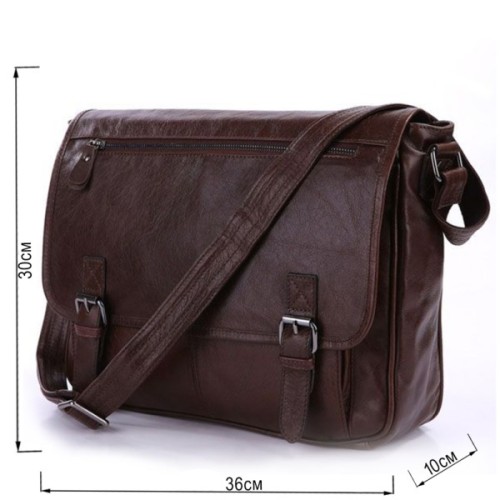 Сумка Vintage Під формат А4 Коричнева (14089)