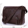 Сумка Vintage Під формат А4 Коричнева (14089)