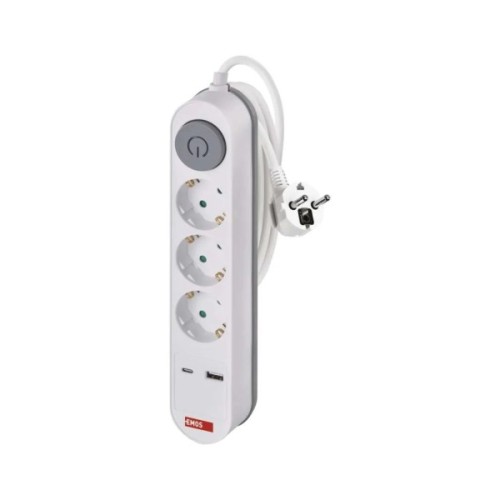 Мережевий подовжувач EMOS P1322PD