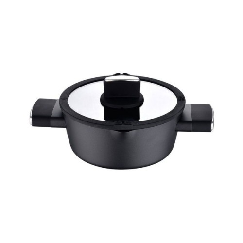 Каструля Bergner Ion Plus з кришкою 2 л (BG-35910-BK)
