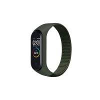 Ремінець до фітнес браслета BeCover Nylon Style для Xiaomi Mi Smart Band 7 Khaki (707661)