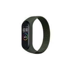 Ремінець до фітнес браслета BeCover Nylon Style для Xiaomi Mi Smart Band 7 Khaki (707661)