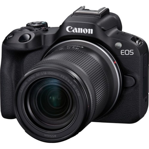 Цифровий фотоапарат Canon EOS R50 + RF-S 18-150 IS STM Black (5811C095)
