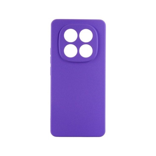 Чохол до мобільного телефона Dengos Kit Xiaomi Redmi Note 14 Pro case Carbon + glass (Purple) (DG-KM-130)