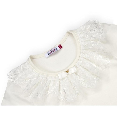 Кофта дитяча Matilda з мереживом (5603-2-128G-cream)