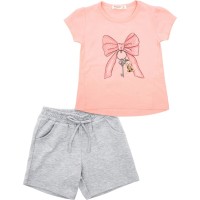 Набір дитячого одягу Breeze з бантиком (20998-98G-peach)