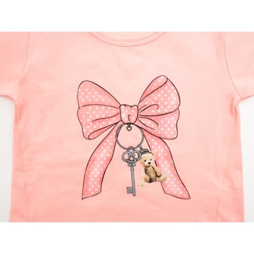 Набір дитячого одягу Breeze з бантиком (20998-98G-peach)