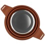Котел туристичний Tribe Collapsible Pot 2,5 л силіконовий brown (T-FF-0025-brown)