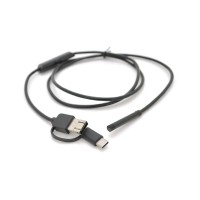 Інспекційна камера Voltronic камера 5.5мм, м'який кабель 1м, з LED-підсвічуванням, IP67 (YT-En-5.5-3S1m)