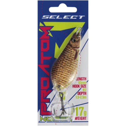 Блешня Select ProAtom Noiser 17.0g 65mm S50 (1870.79.02)