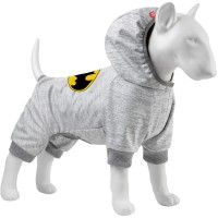 Комбінезон для тварин Collar WAUDOG Clothes "Бетмен лого" софтшелл M47 B 64-70 см, С 44-50 см (310-2001)