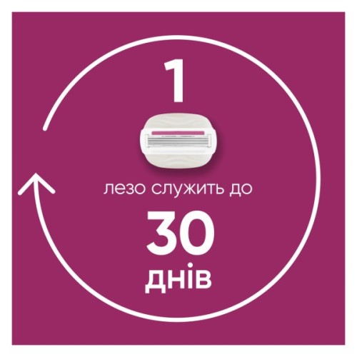 Бритва Gillette Venus Comfortglide Sugarberry Scented Miami з 1 змінним картриджем (8700216674195)