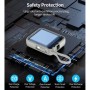 Батарея універсальна Choetech 10000mAh, 35W. PD/3.0, LED Display, buid-in type-C cabel, Grey (B832-GY)