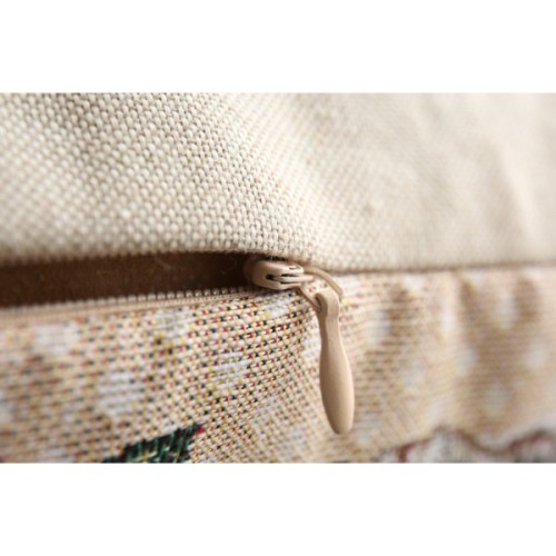 Подушка Прованс гобеленова декоративна Alicia метелики та квіти 45х45 см (021823)