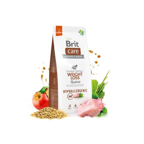 Сухий корм для собак Brit Care Dog Hypoallergenic Weight Loss з кроликом 1 кг (8595602559183)