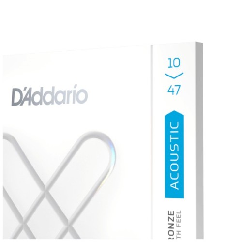 Струни для гітари D'Addario XS Phosphor Bronze Extra Light 12-String (10-47) (XSAPB1047-12)