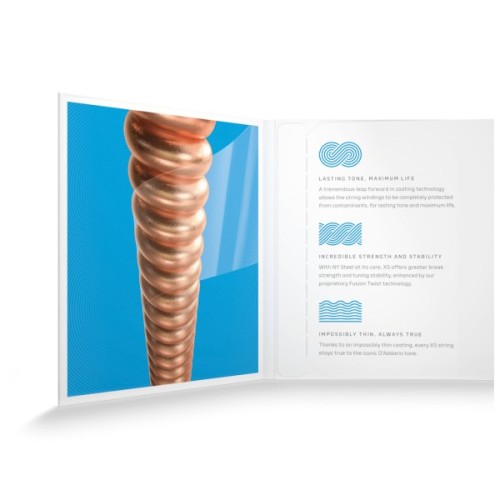 Струни для гітари D'Addario XS Phosphor Bronze Extra Light 12-String (10-47) (XSAPB1047-12)