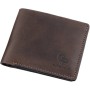 Портмоне Grande Pelle Унісекс на магніті Коричневе (11208)
