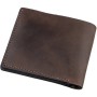 Портмоне Grande Pelle Унісекс на магніті Коричневе (11208)