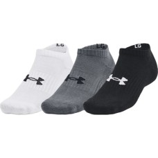 Шкарпетки Under Armour 1363241-003 Core No Show 3 пари Чорний MD (194513943142)