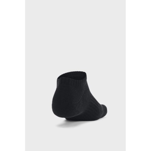 Шкарпетки Under Armour 1363241-003 Core No Show 3 пари Чорний MD (194513943142)