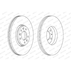 Гальмівний диск FERODO DDF1615