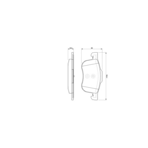 Гальмівні колодки Bosch 0 986 424 540